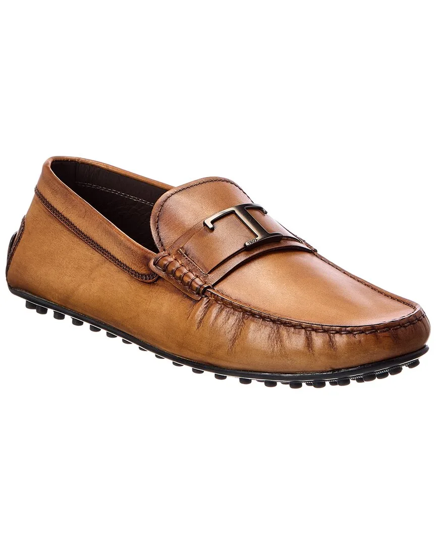 Leather Driver by Tod's