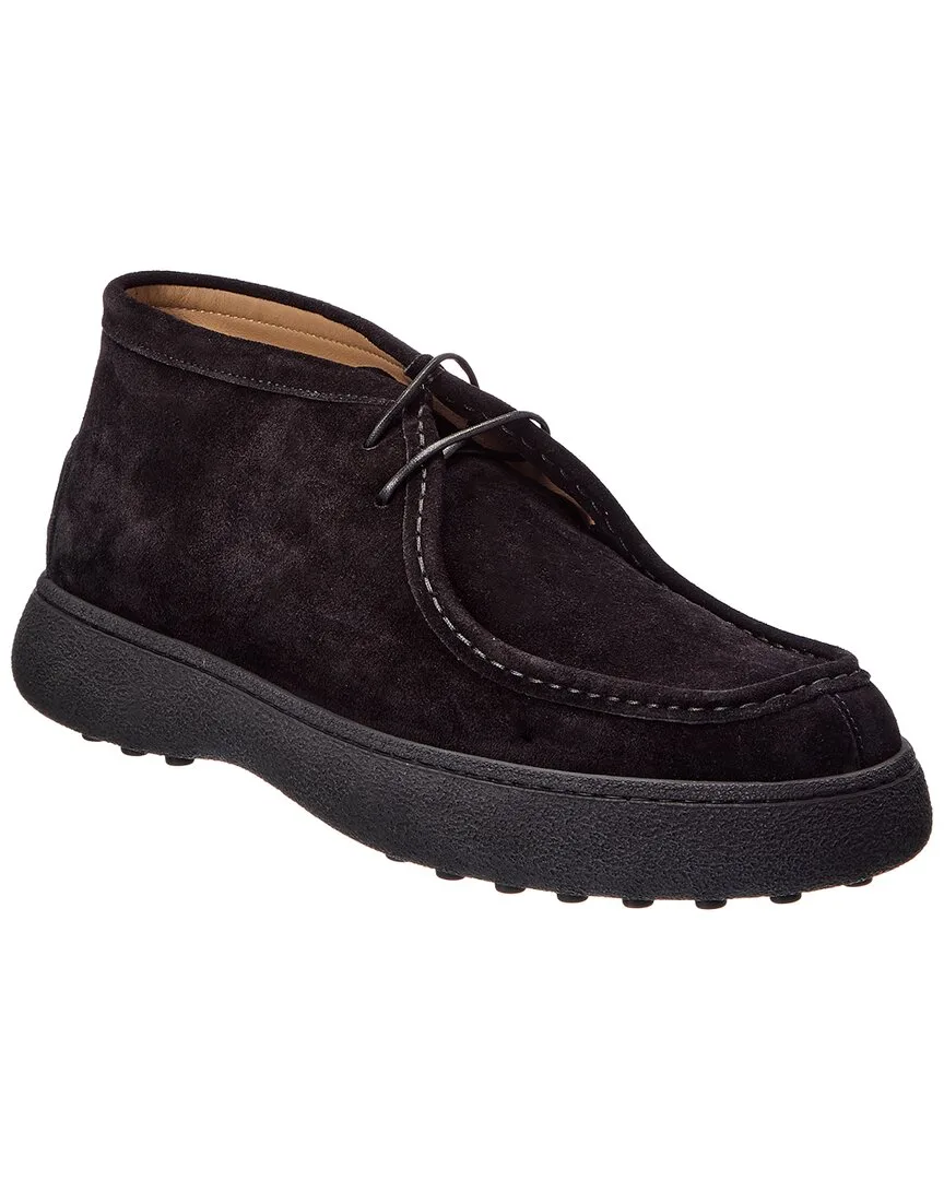 Suede Boot by Tod's