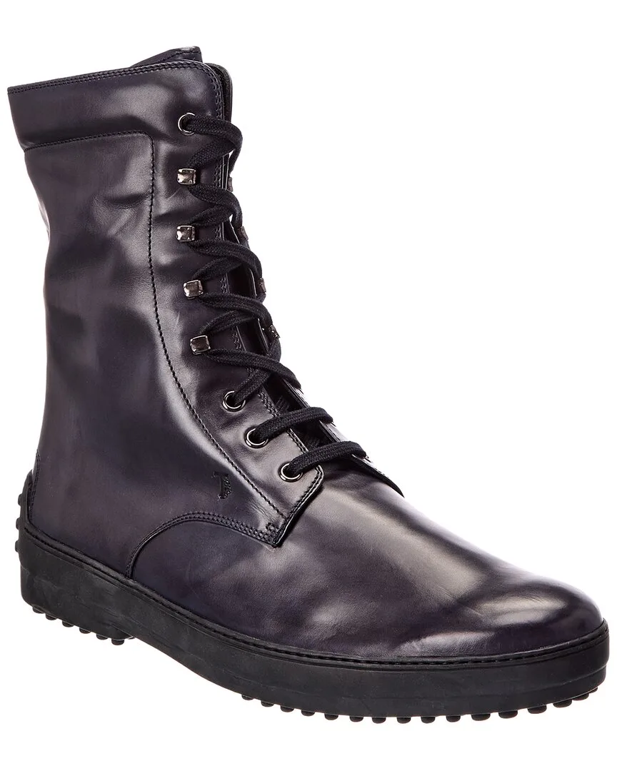 Leather Boot by Tod's