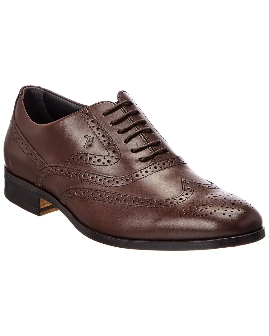 Leather Oxford by Tod's