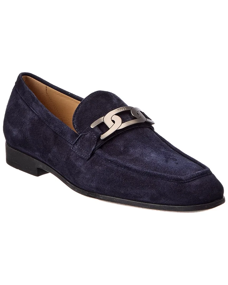 Suede Loafer by Tod's