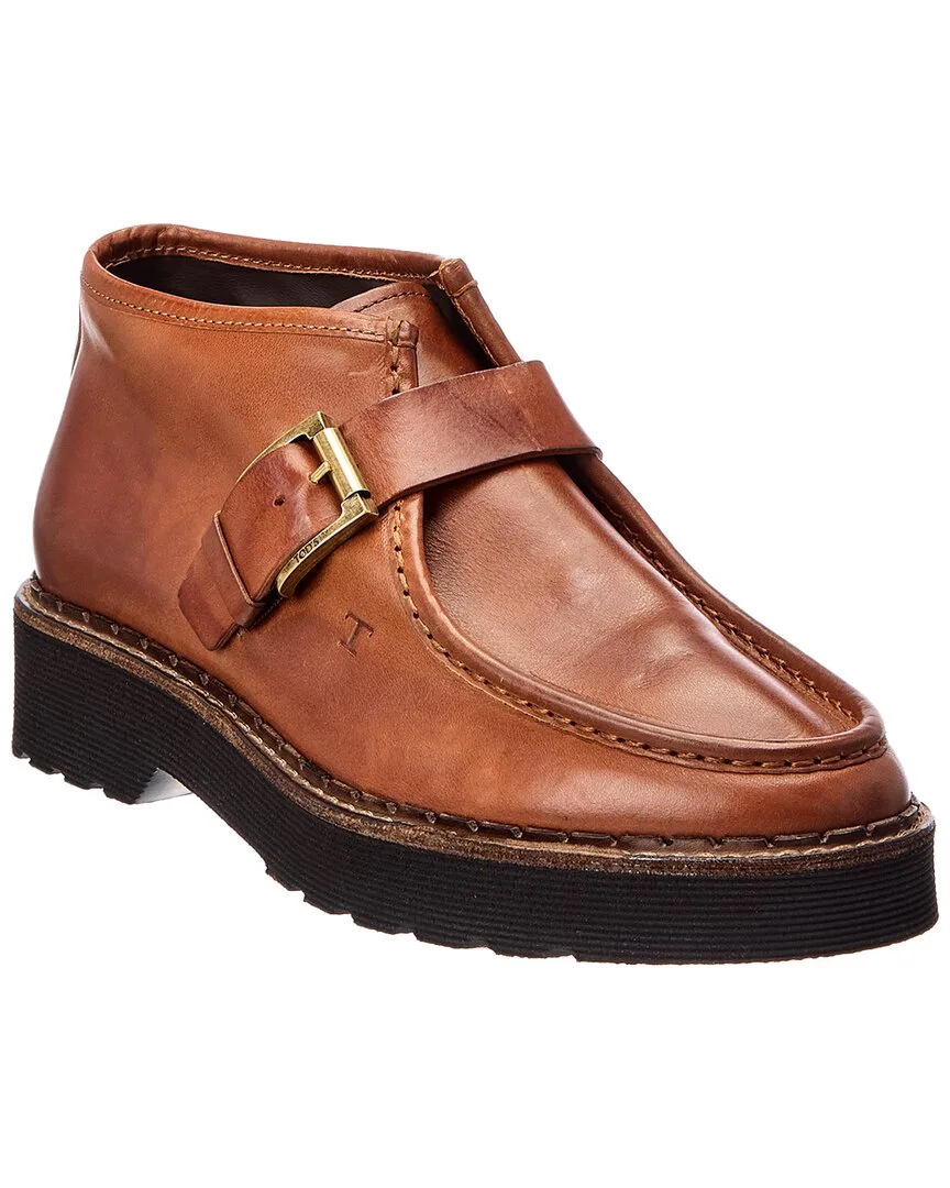 Leather Boot by Tod's