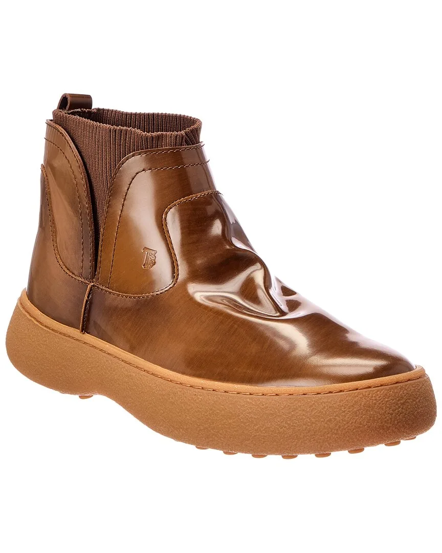 Leather Boot by Tod's