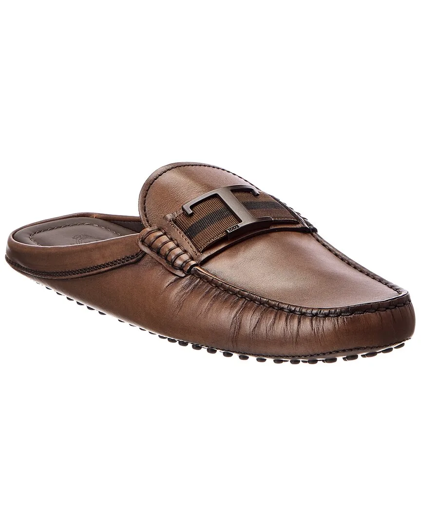 Leather Mule by Tod's