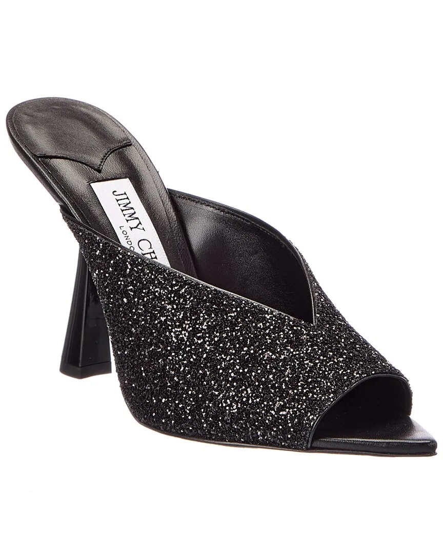 Maryanne 100 Glitter Sandal by Jimmy Choo