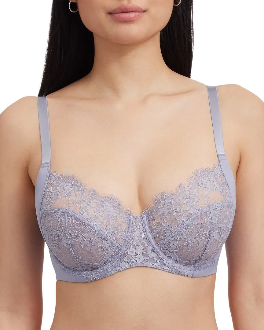 Entice Lace Full Coverage Side Support Balconette Bra