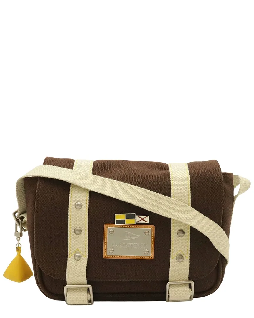 Canvas Antigua Line Busas Pm (authentic Pre-Loved) by Louis Vuitton