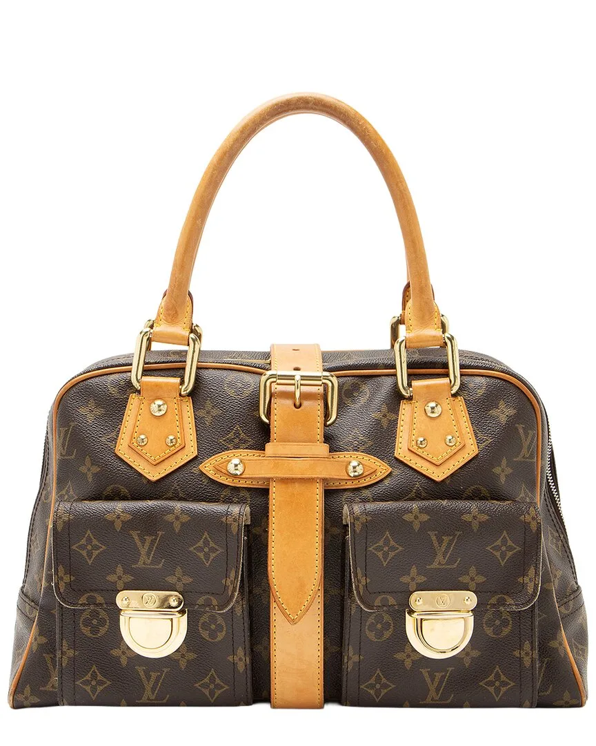 Monogram Canvas & Leather Manhattan Gm (authentic Pre-Loved) by Louis Vuitton