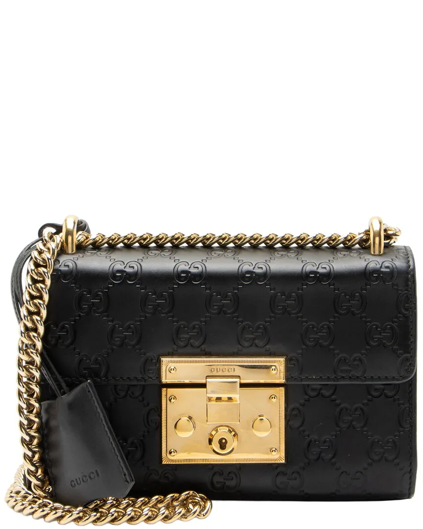 Leather Padlock Small Shoulder Bag (authentic Pre-Loved) by Gucci