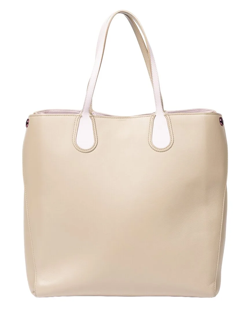 Calfskin Leather Addict Shopping Tote (authentic Pre-Loved) by Dior