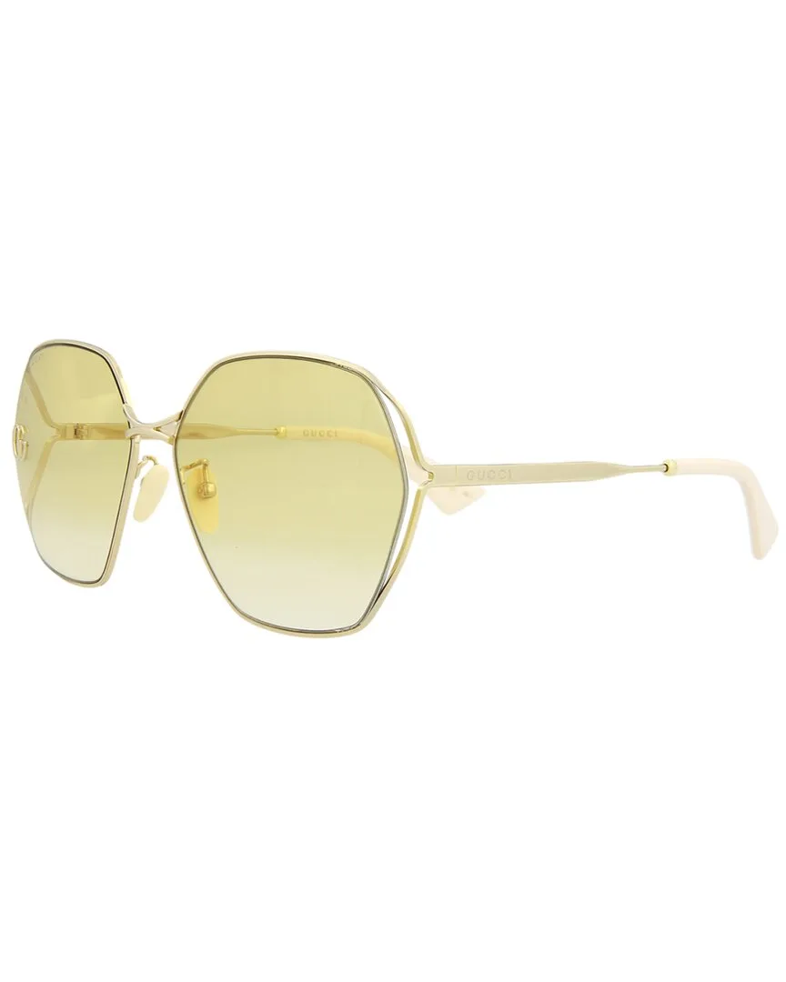 Gg0818sa 63Mm Sunglasses