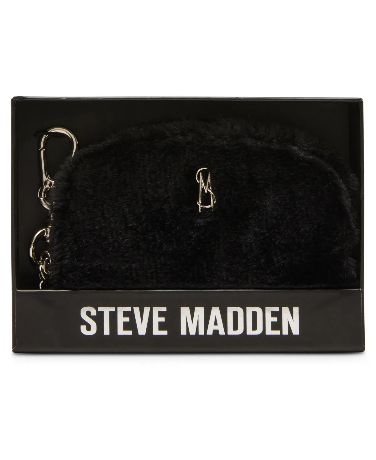 Jadez Faux Fur Zipper Coin Purse by Steve Madden