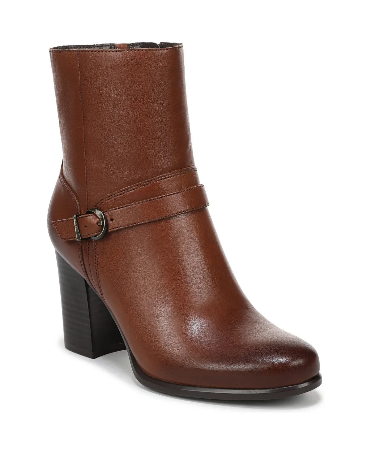 Leighton Block Heel Ankle Booties by Naturalizer