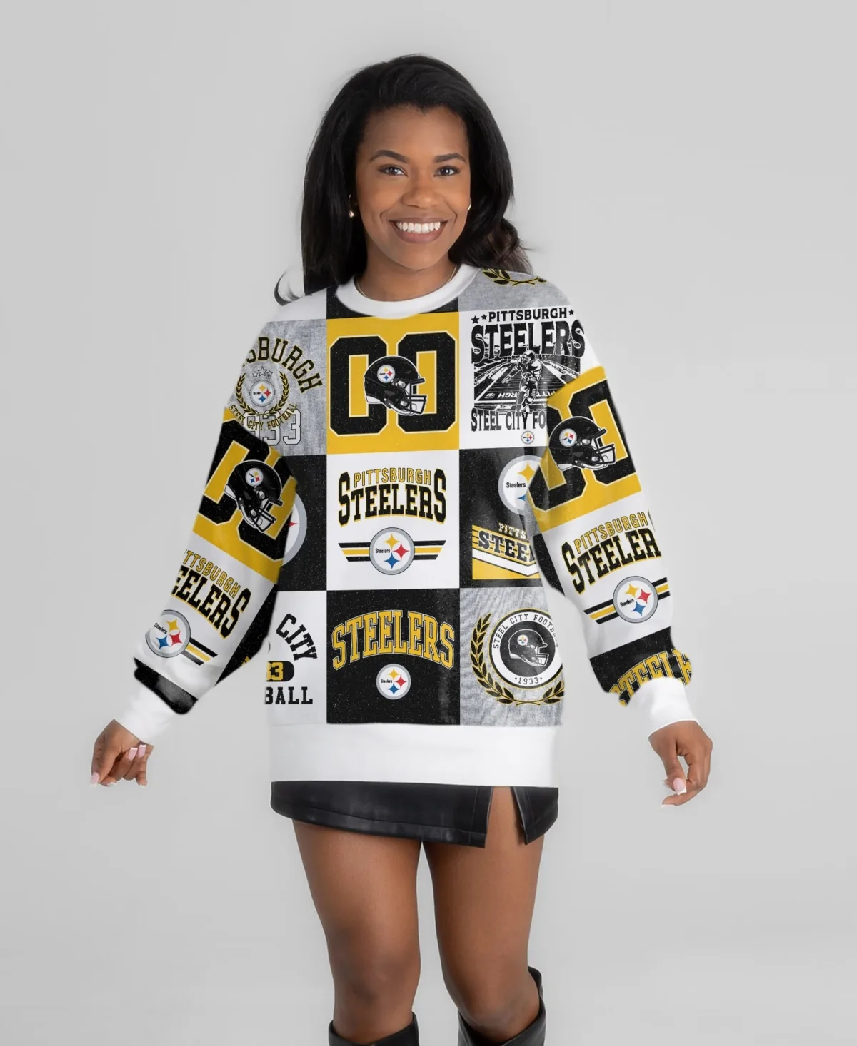 Pittsburgh Steelers Highlight Reel Repeat Premium Fleece Sweatshirt