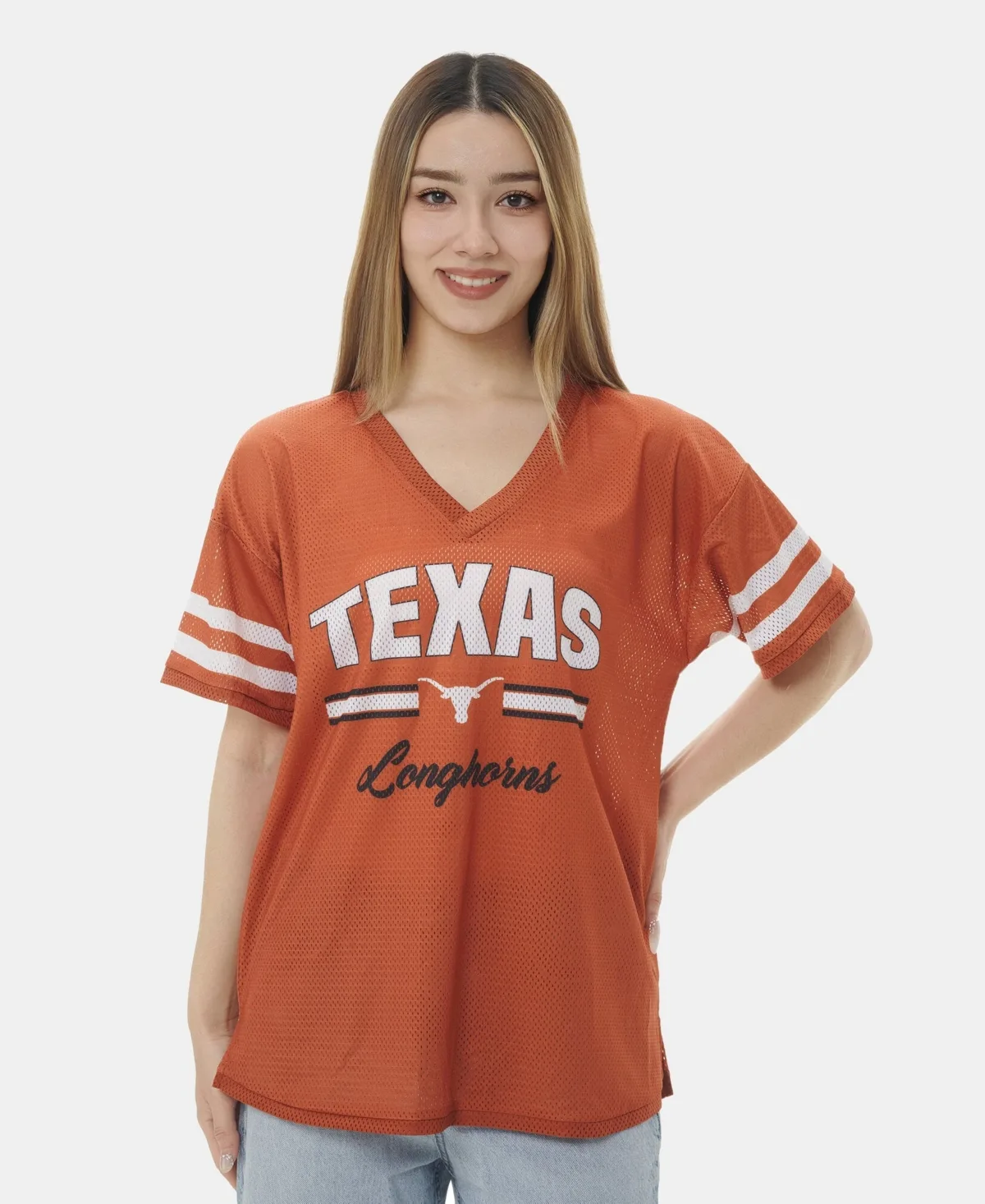 Texas Longhorns Mesh Jersey Kickoff T-Shirt