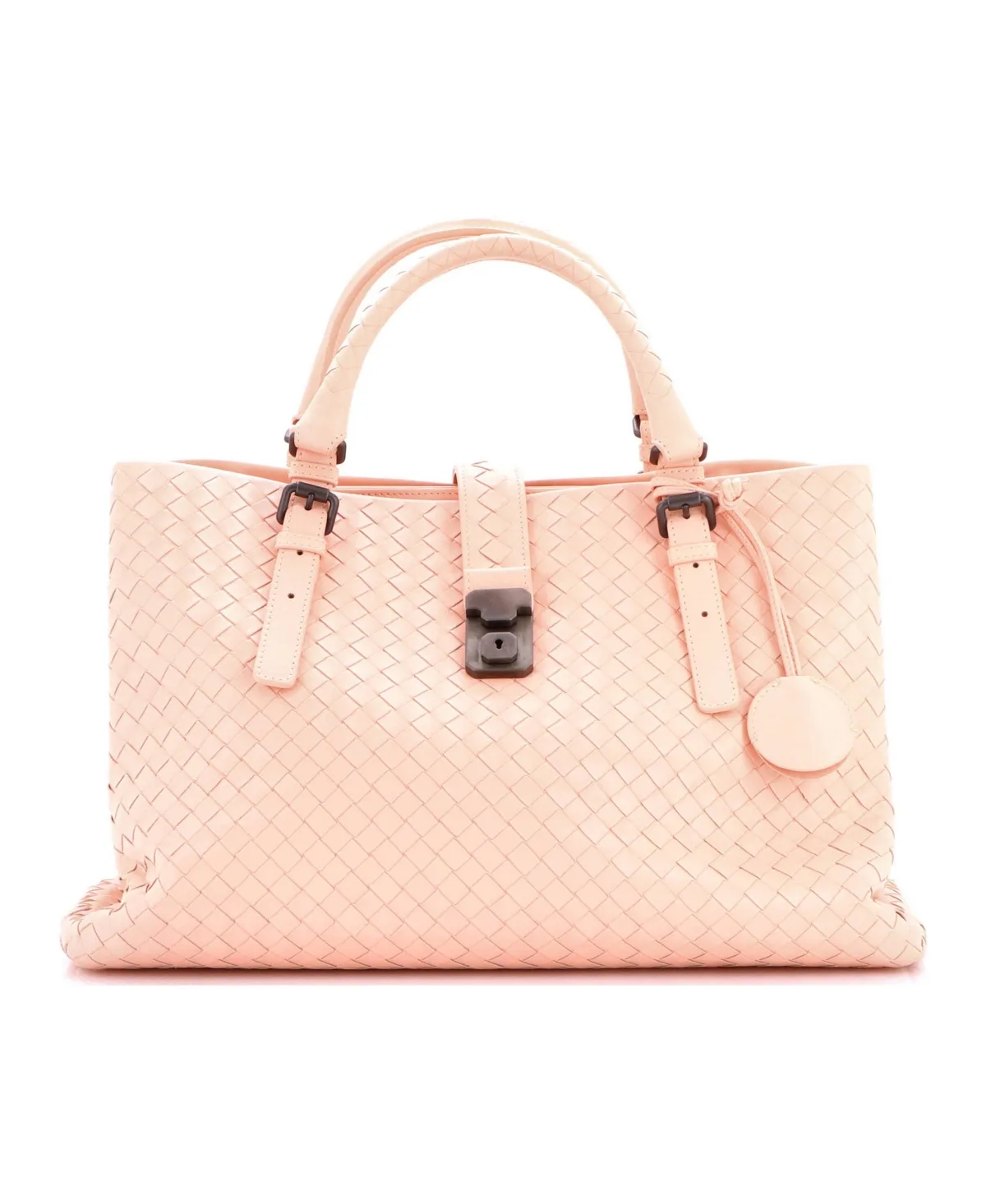 Pre-Owned Bottega Veneta Medium Roma Bag Intrecciato Nappa by Bottega Veneta