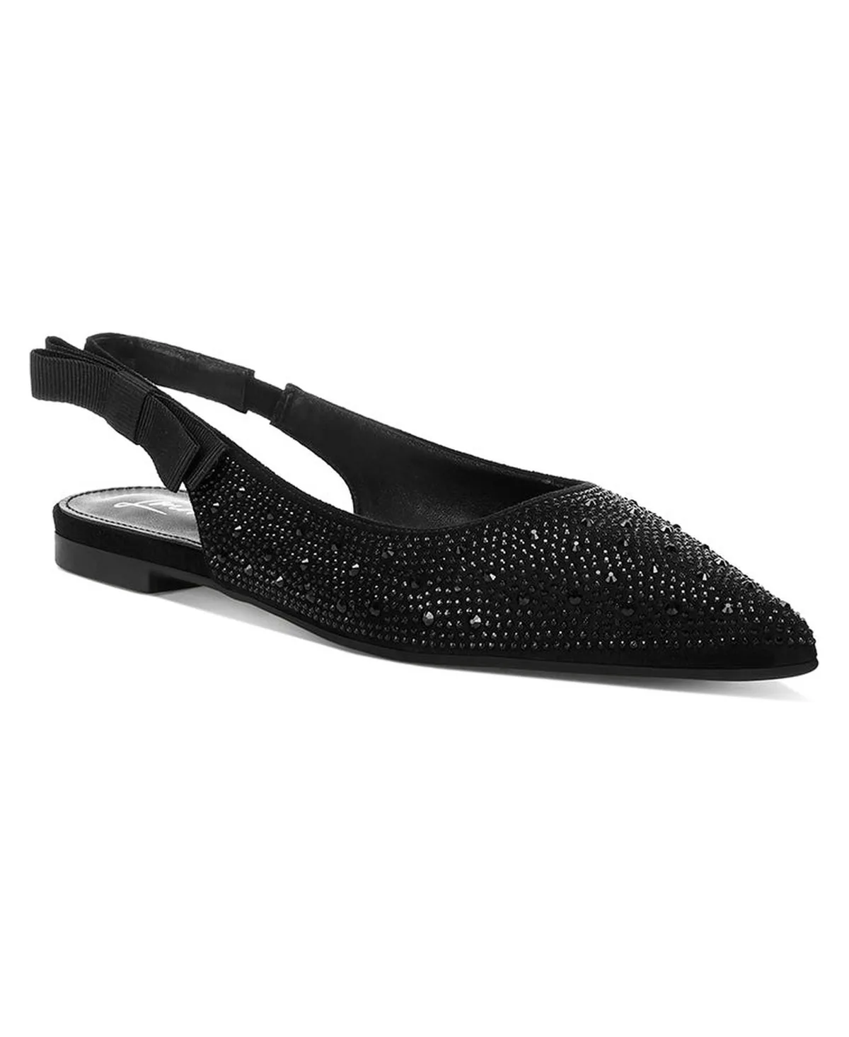 Firdisi Rhinestones Detail Flat Sandals by London Rag