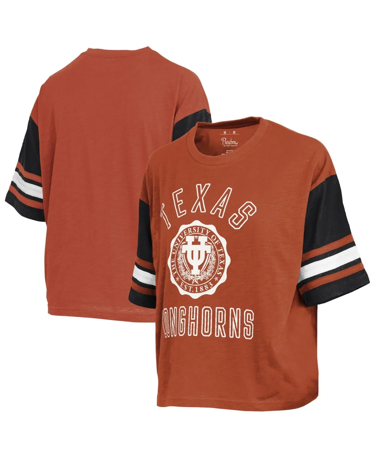 Texas Longhorns Sunday Color Block Seal T-Shirt