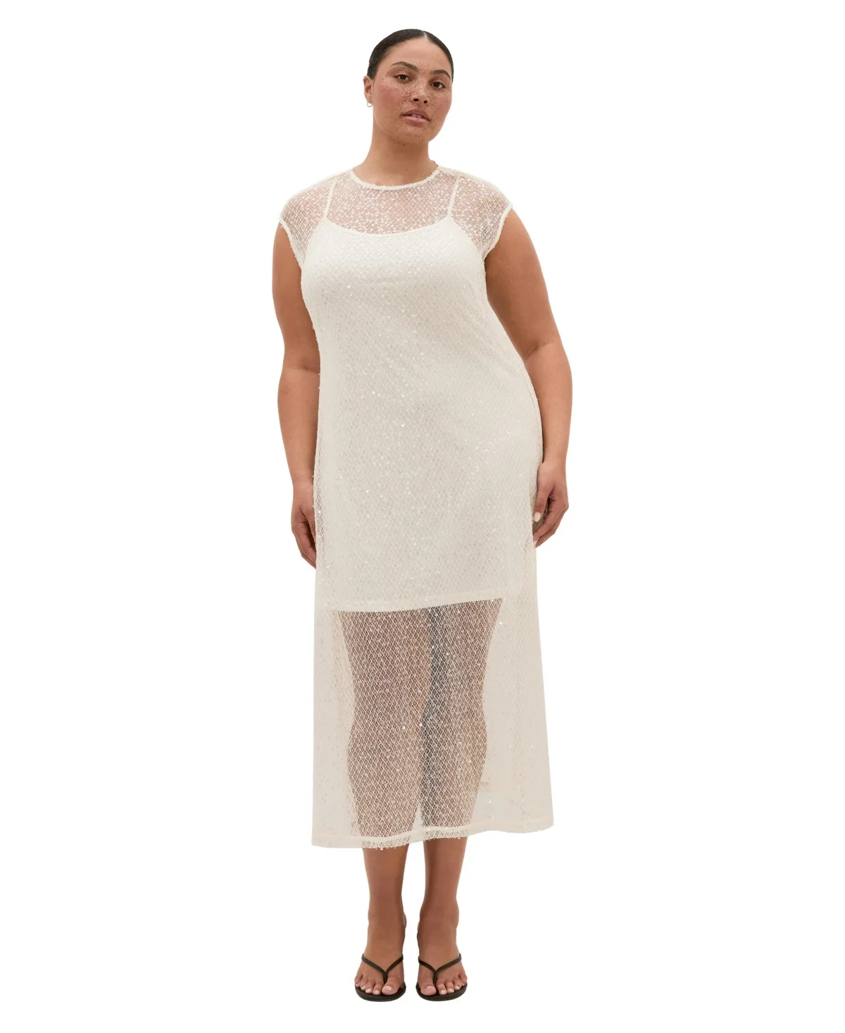 Stardust Sequin Midi Dress by City Chic