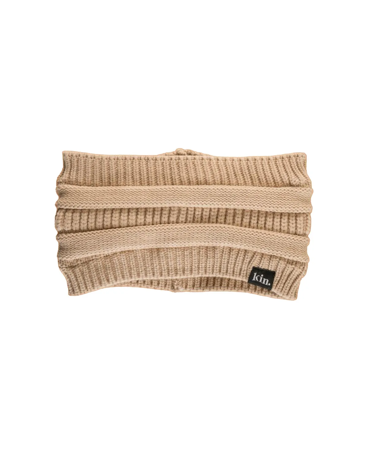 Satin-Lined Puff Beanie by Kin Apparel