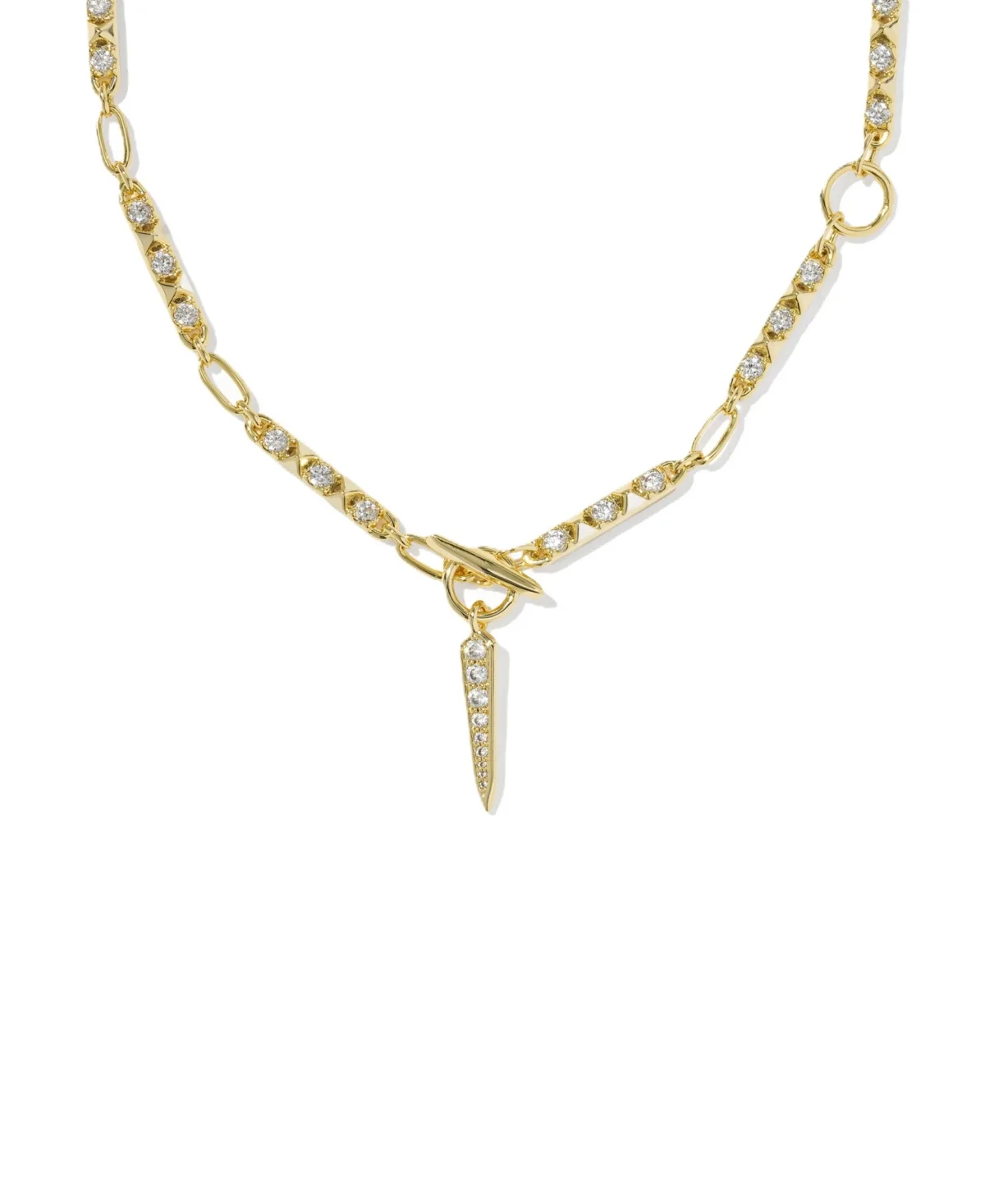 Cubic Zirconia Fate Lariat Y-Neck Necklace by Kendra Scott