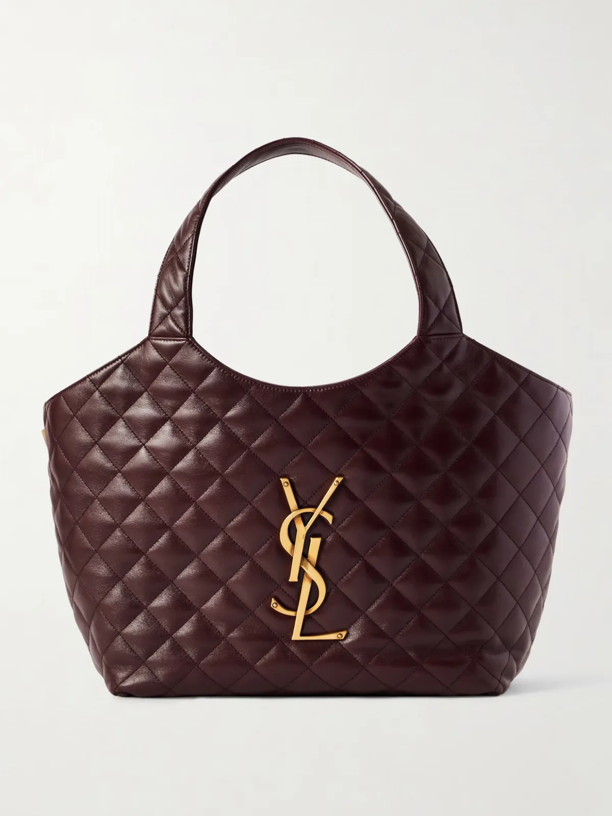 - Icare Medium Quilted Leather Tote - by SAINT LAURENT
