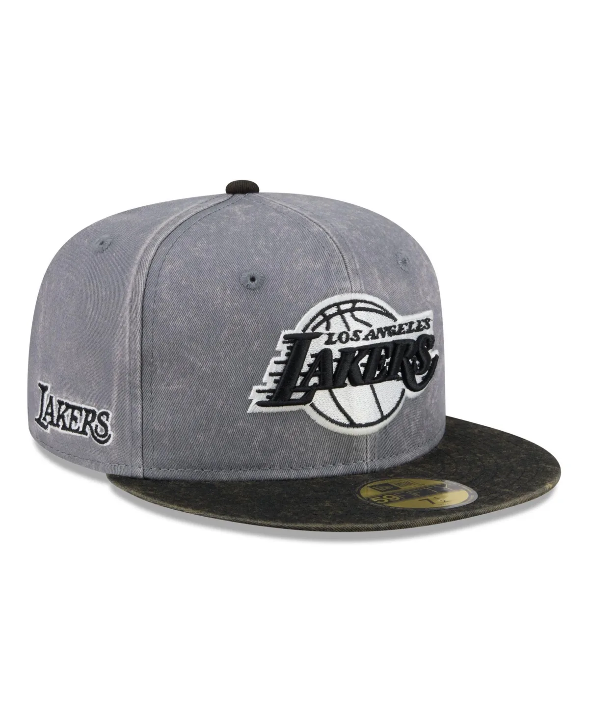 Los Angeles Lakers Washed 59FIFTY Fitted Hat by New Era