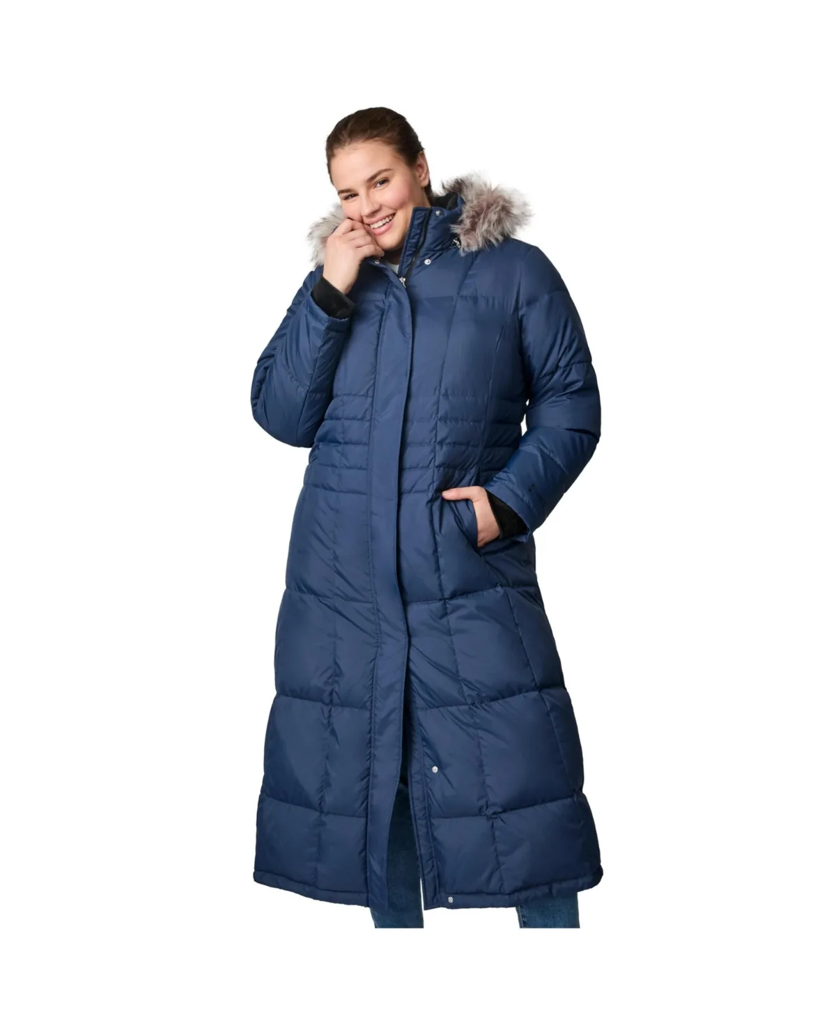Full Length Splendor Down Jacket by Free Country