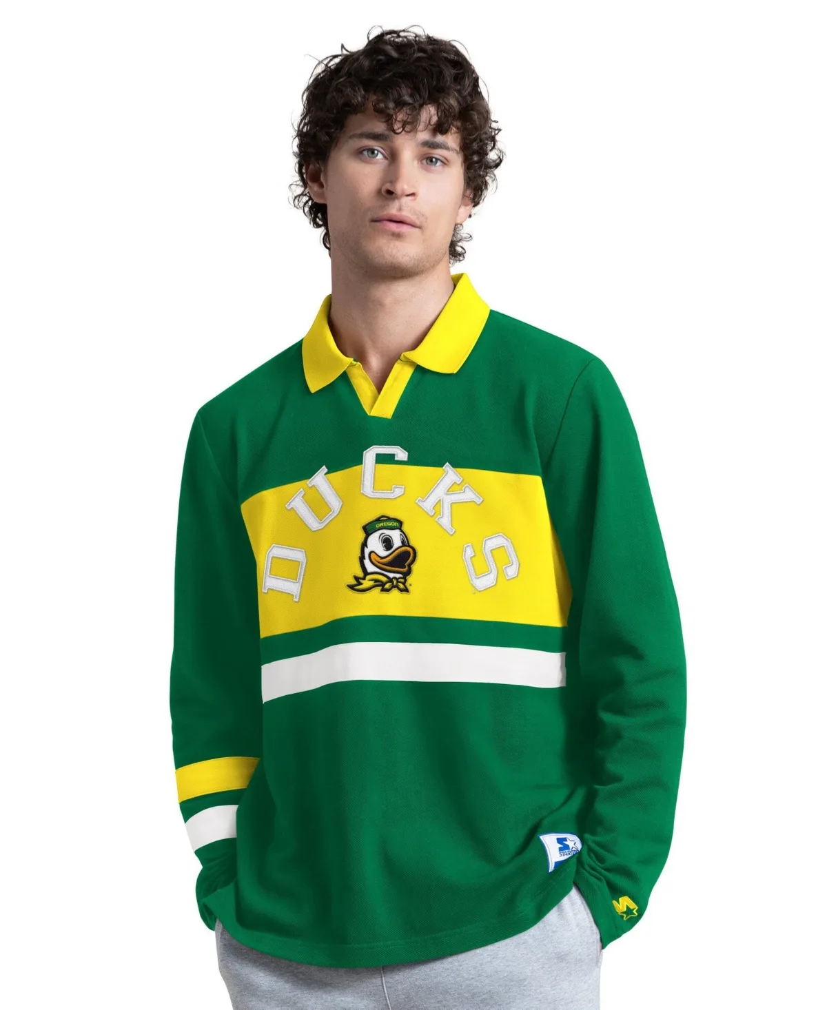 Oregon Ducks Team Spirit Rugby Shirt
