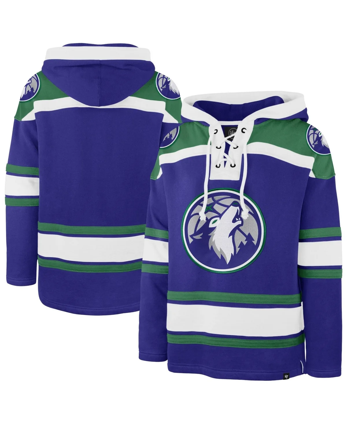 Minnesota Timberwolves Superior Lacer Hoodie