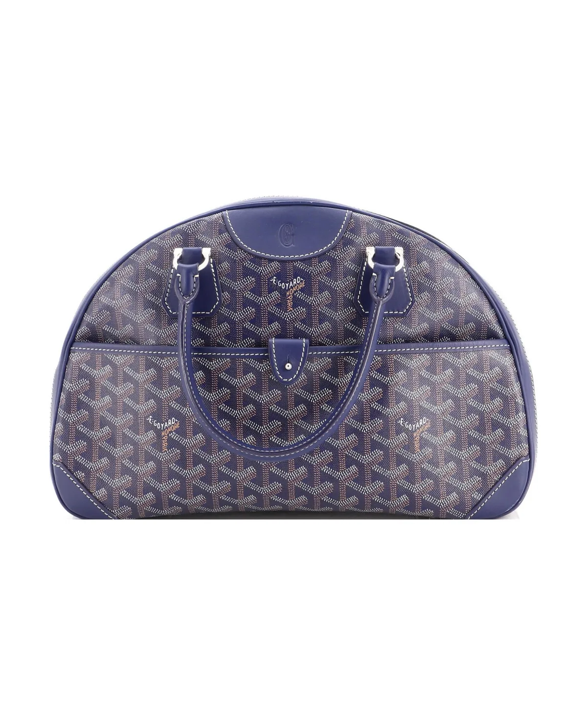 Pre-Owned mm Saint Jeanne Bag Coated Canvas by Pre Owned Goyard