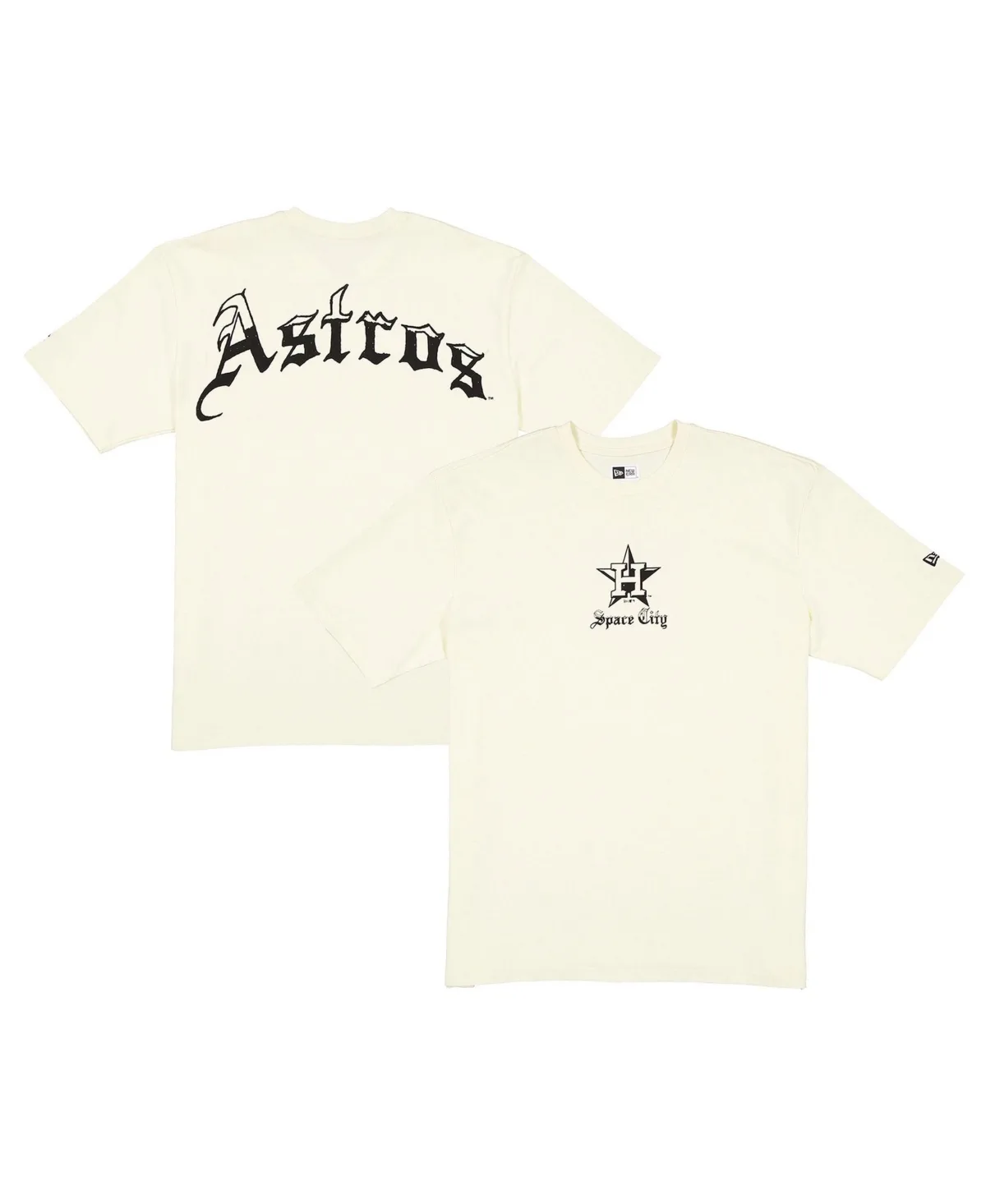 Houston Astros Heritage Gothic Lettering T-Shirt by New Era