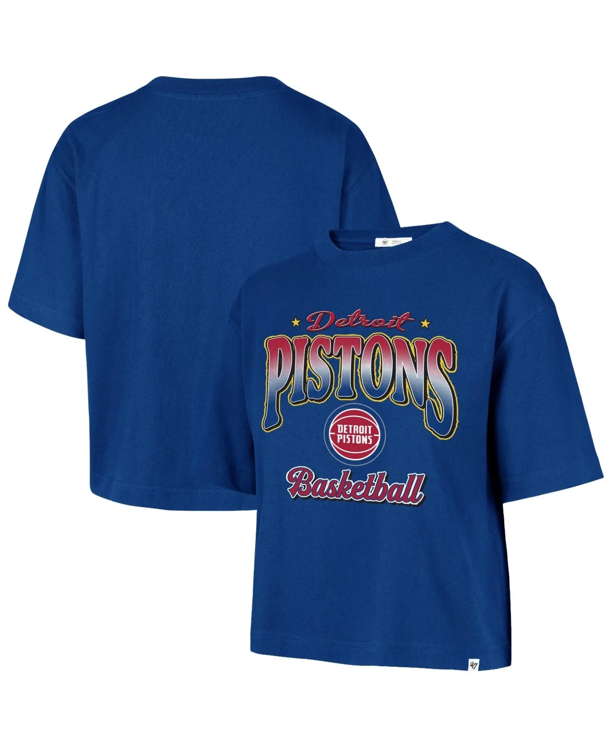 Detroit Pistons Vibe Check Reed City T-Shirt by 47 Brand