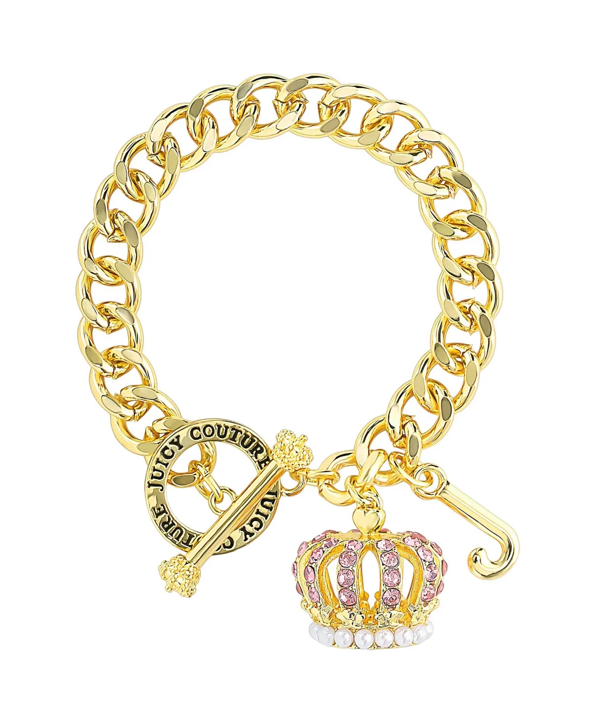Crown Charm Toggle Bracelets by Juicy Couture
