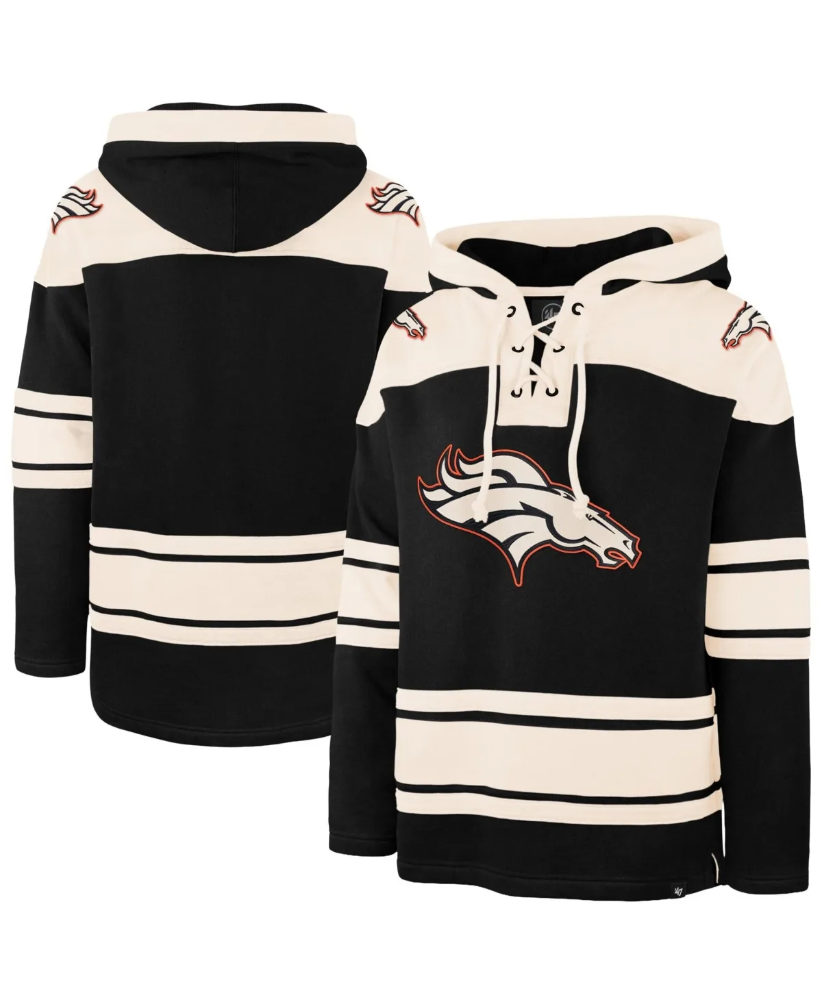 Denver Broncos Superior Lacer Hoodie