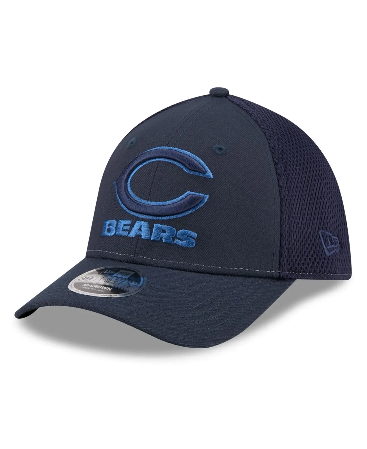 Chicago Bears Neo Mesh 39THIRTY M-Crown Stretch Hat by New Era