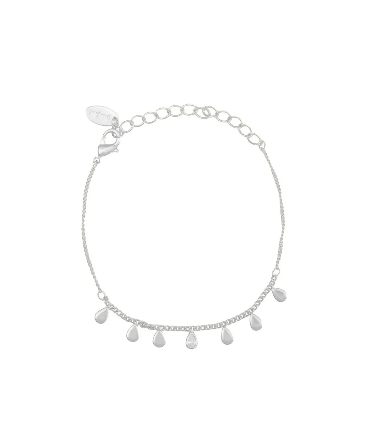 Black-Beaded Adjustable Minimalist Arya Bracelet by Bearfruit Jewelry