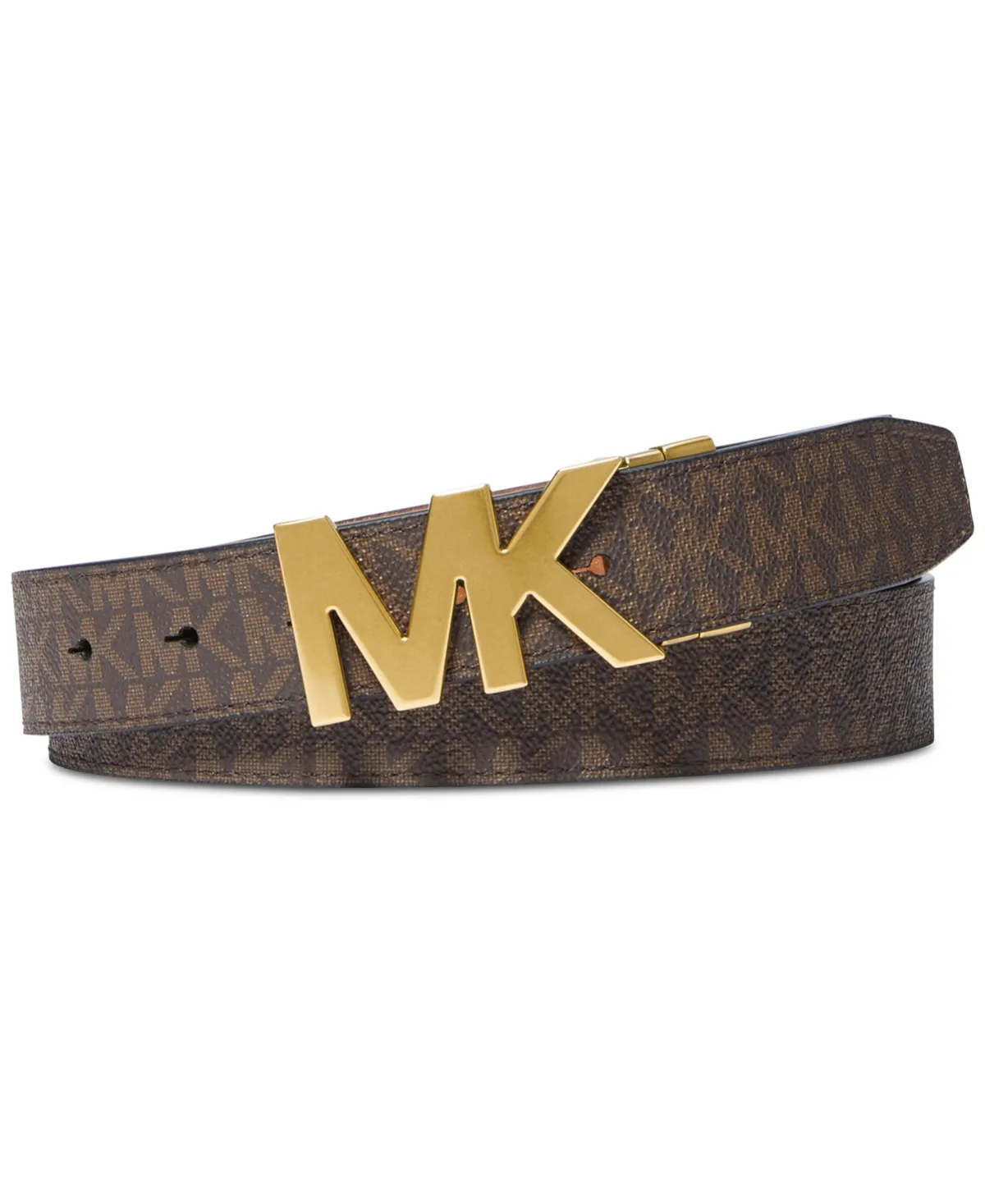 Reversible Logo Signature Print Belt by MICHAEL Michael Kors