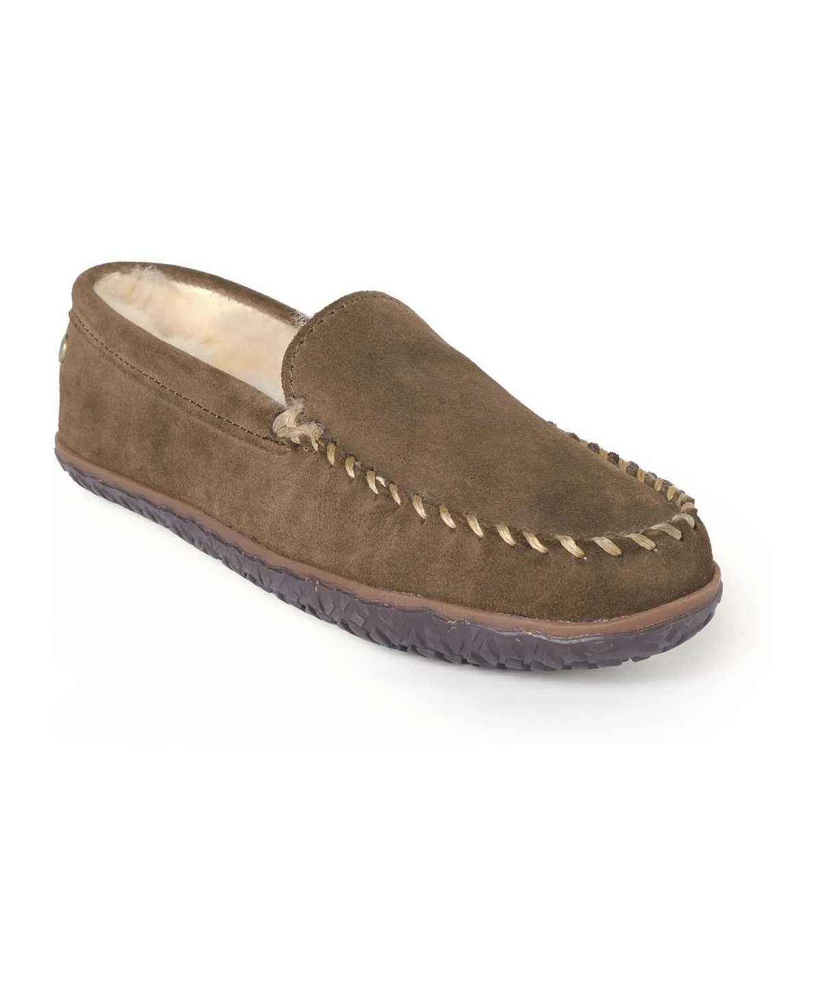 Suede Sheepskin Tobie Slippers by Minnetonka