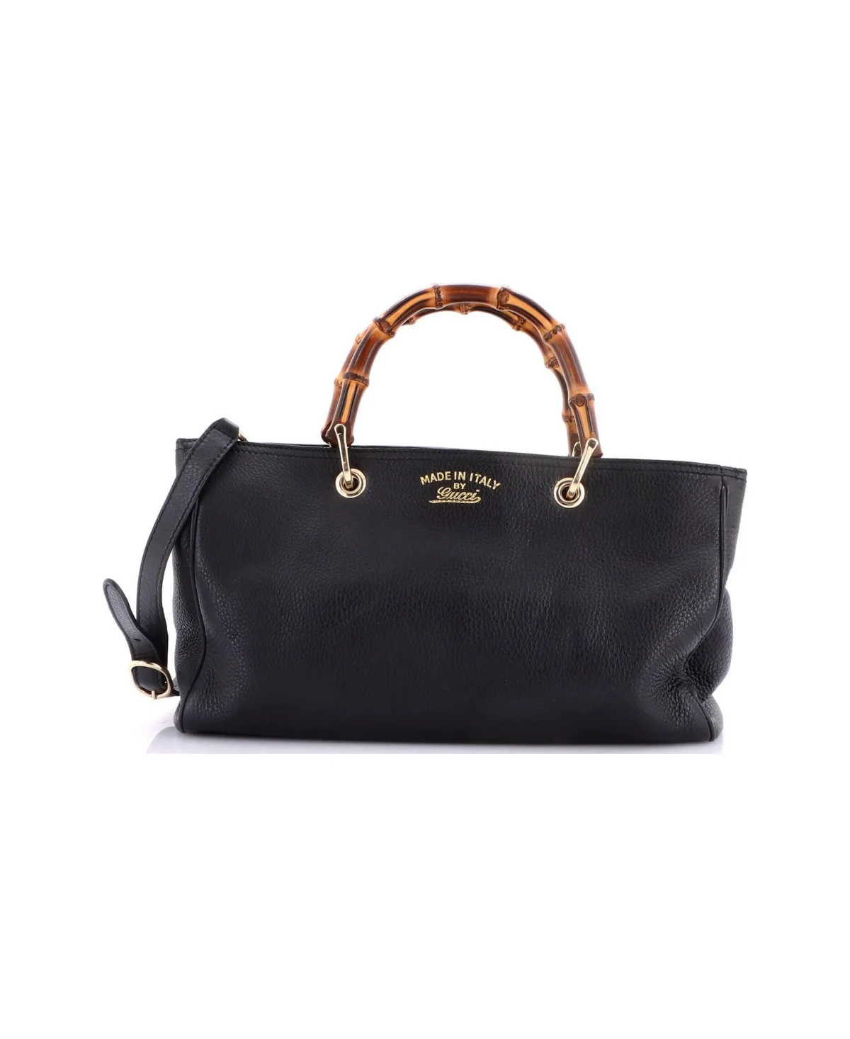 Pre-Owned Medium Bamboo Shopper Tote Leather by Gucci