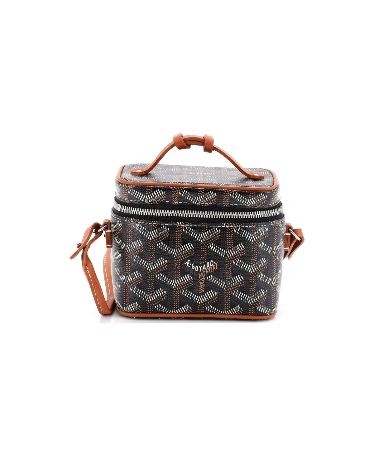 Pre-Owned Nano Muse Vanity Case Coated Canvas by Pre Owned Goyard
