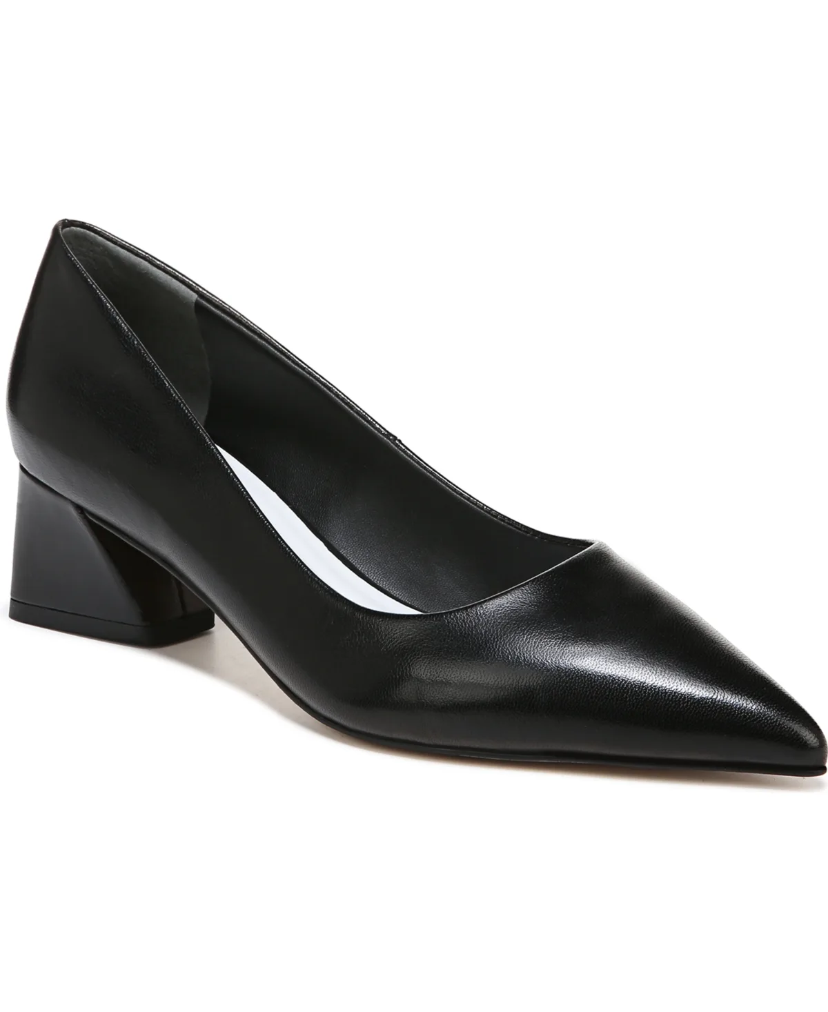 Franco Sarto Racer Pointed Toe Block Heel Pumps by Franco Sarto
