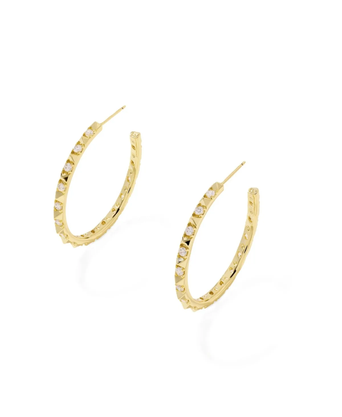 Kendra Scott Cubic Zirconia Statement Hoop Earrings by Kendra Scott