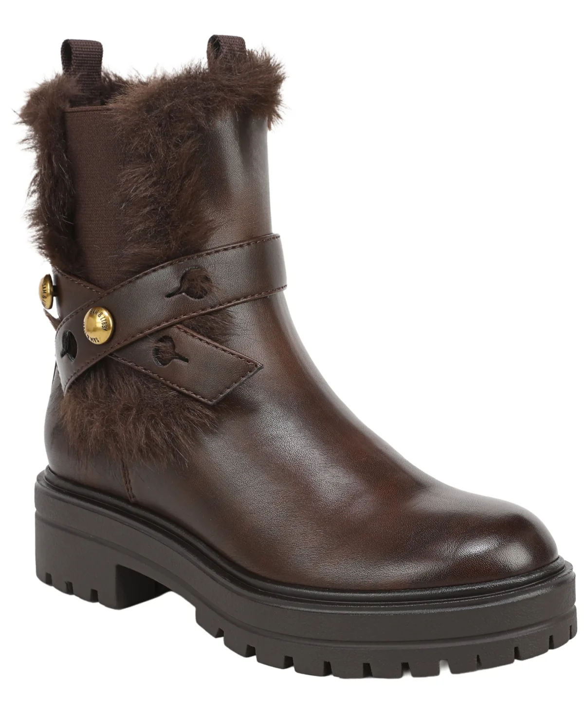 Kenya Lug Sole Booties by S.A.M.
