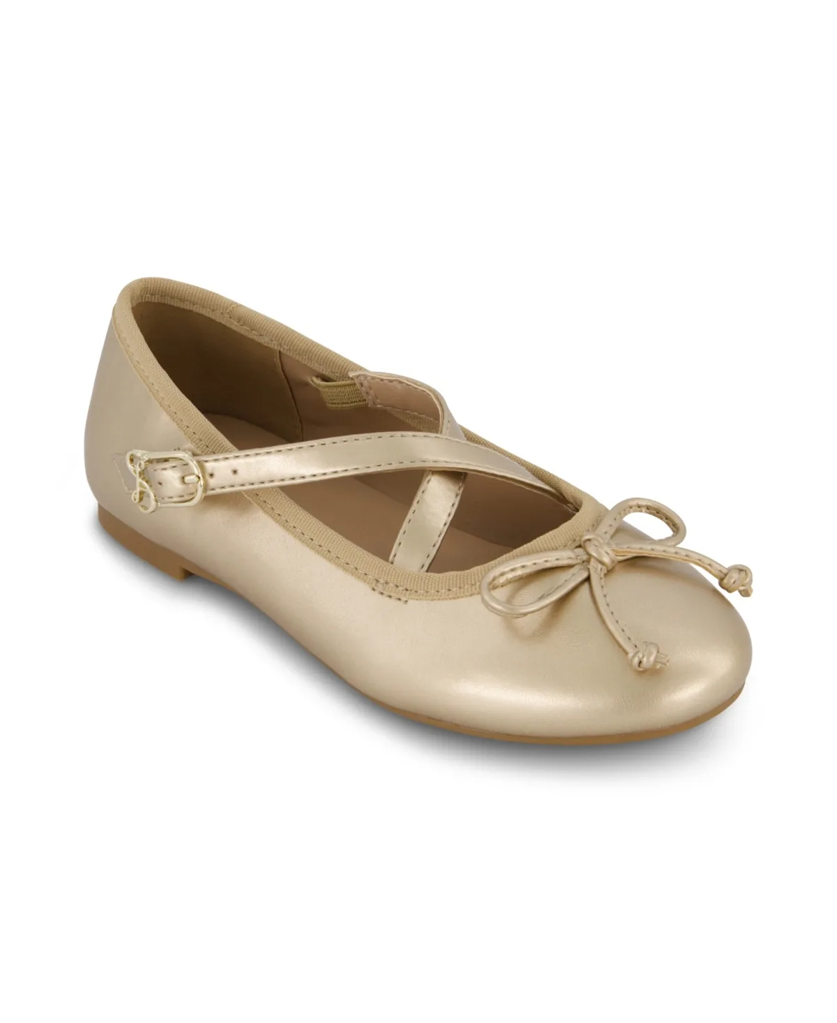 Sam & Libby Candice Crossover Iconic Ballet Flat by S.A.M.