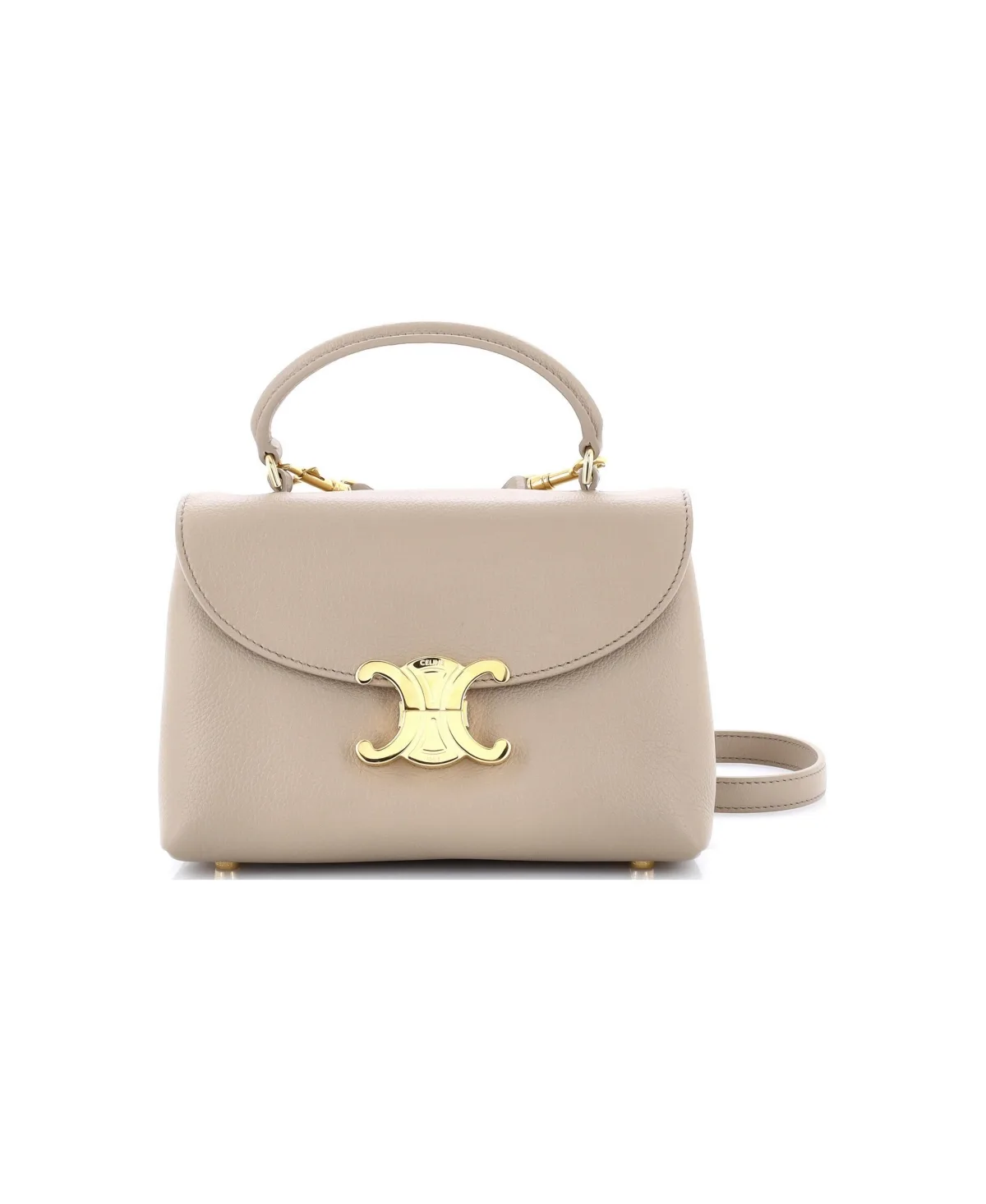 Pre-Owned Celine Teen Nino Top Handle Bag Leather by Celine