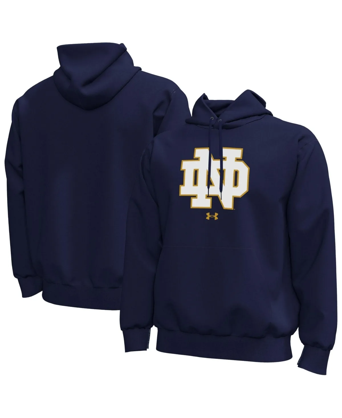 Notre Dame Fighting Irish Core Icon Fleece Pullover Hoodie by Under Armour