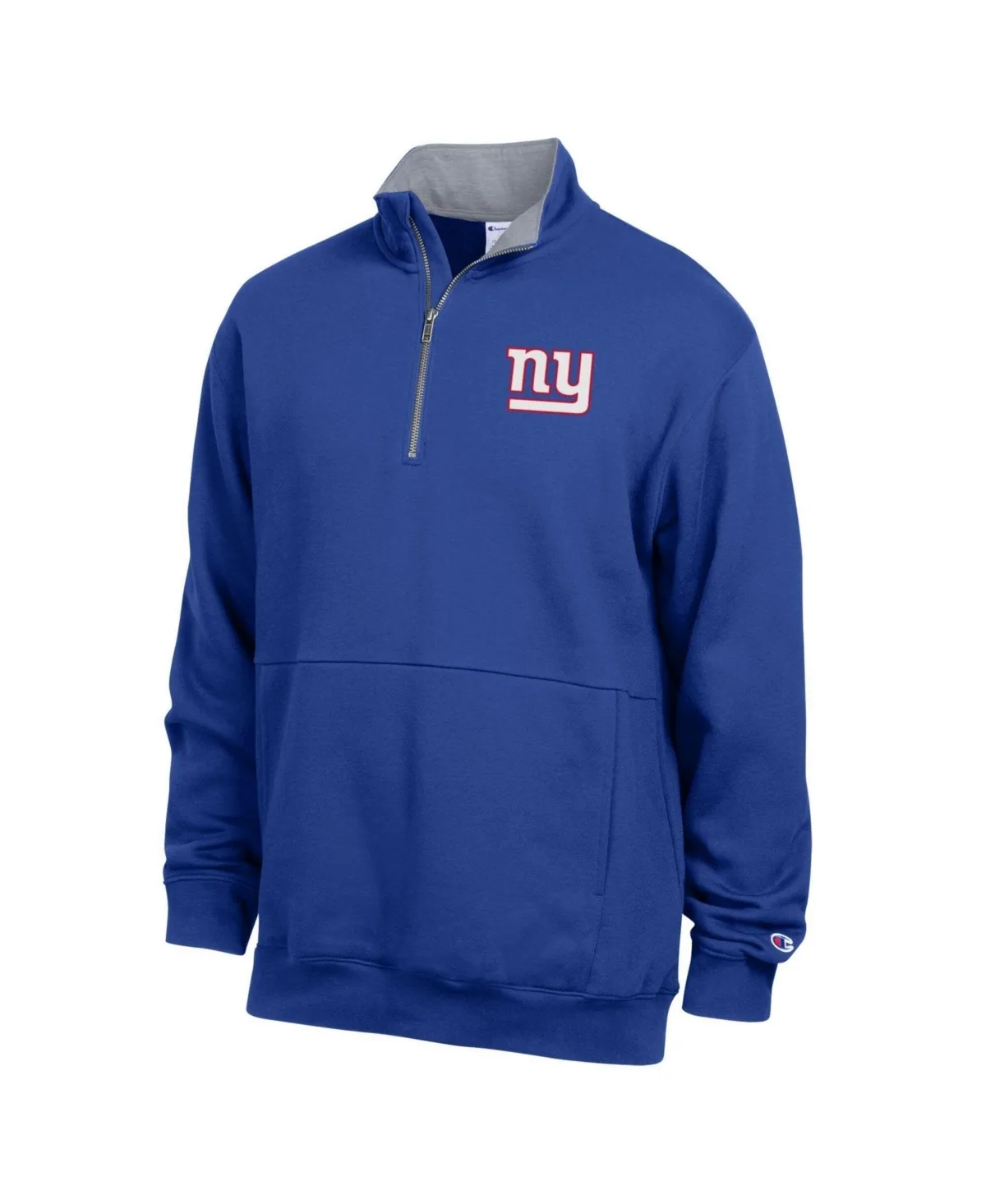 Quarter-Zip Mock-Collar Hoodie