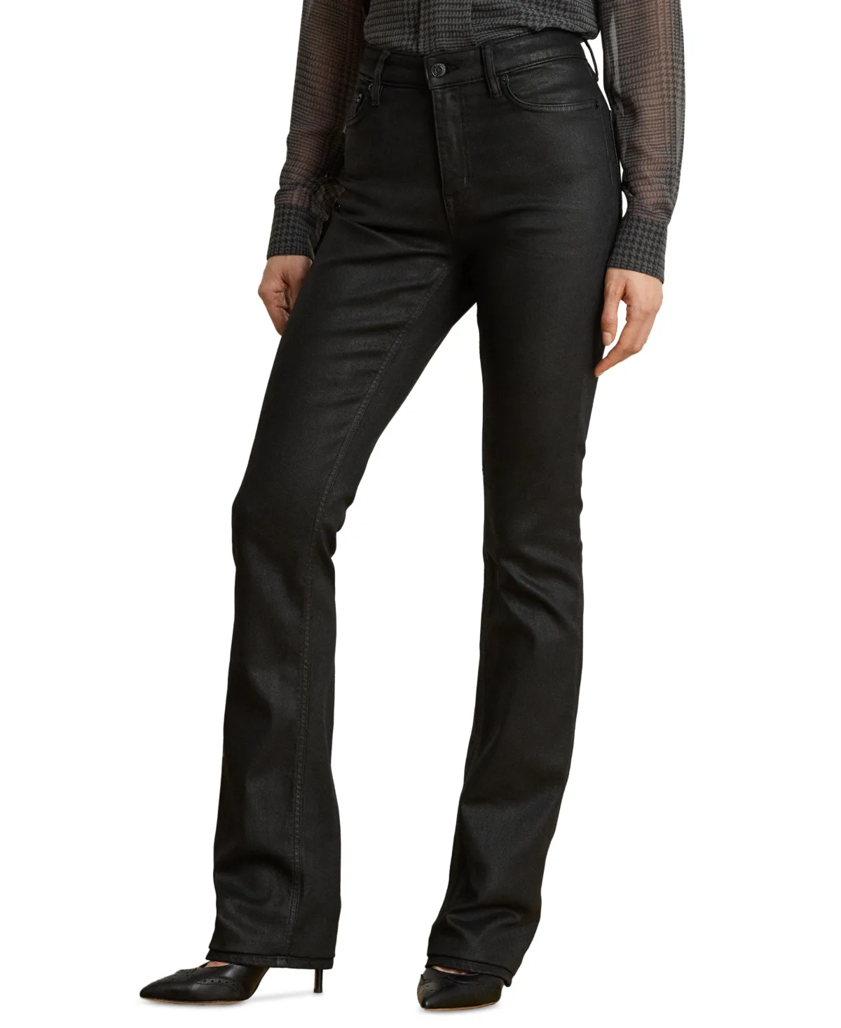 Lauren Ralph Lauren High-Rise Stretch Bootcut Jeans