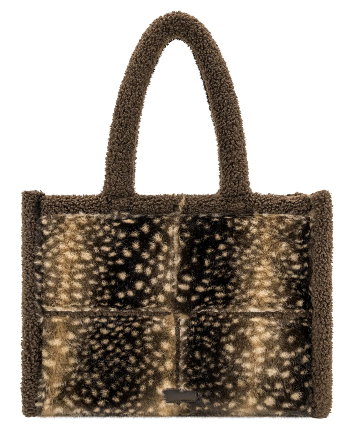 Doehaven Sherpa Large Top Handle Tote Handbag by Like Dreams